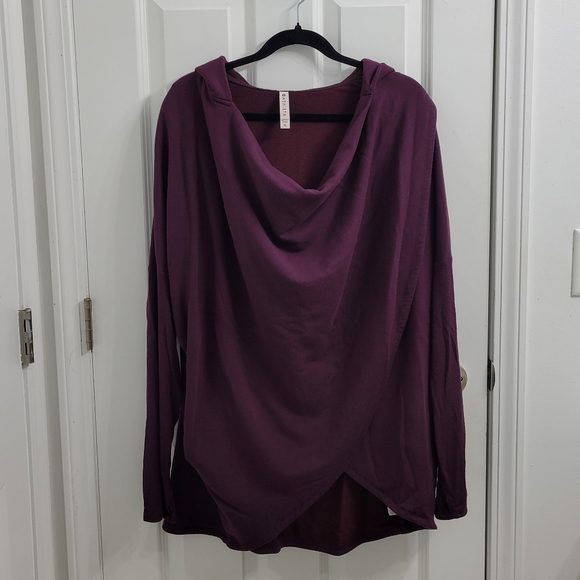 Athleta Wrap Sweatshirt - Picture 2 of 8